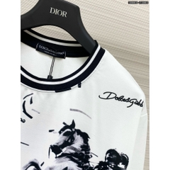 Áo Sweater Dài Tay DG Chất Áo Nỉ, Áo sweater nỉ thu đông nam nữ phối họa tiết đẹp sắc nét cực sang chảnh 2024