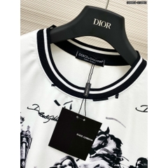 Áo Sweater Dài Tay DG Chất Áo Nỉ, Áo sweater nỉ thu đông nam nữ phối họa tiết đẹp sắc nét cực sang chảnh 2024