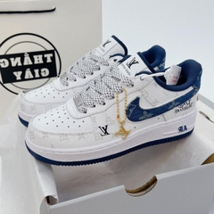 Giày Thể Thao Nam Nữ Thắng Giày AF1 LV Navy