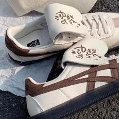 Giày Onitsuka Tiger Tokuten Stay With Me Custom White Brown