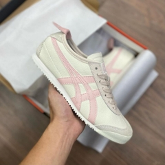 Giày Tiger hong giay  Onitsuka Tiger Mexico 66 White Pink [fullbox+freeship]