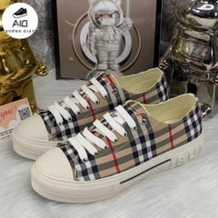 Giày BBR siêu phẩm Full Box - Giày BBR nam full Box Cao Cấp,Giày Sport sneaker giới tính BBR, Giày BBR vải sọc kẻ be