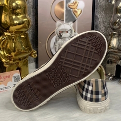 Giày BBR siêu phẩm Full Box - Giày BBR nam full Box Cao Cấp,Giày Sport sneaker giới tính BBR, Giày BBR vải sọc kẻ be