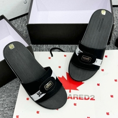 Dép BBR quai DA tag LOGO kim loại Sắc Nét Đã Được Khâu Quai Dép Chắc Chắn, Đế Cao Su Êm Mềm Full box,Dép BBR Nam Nữ