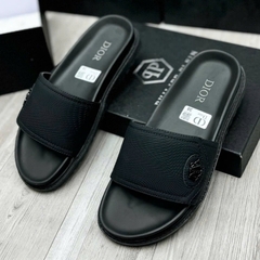 Dép Nam Quai khâu Dio tag logo , Siêu Bền Chắc Quai Da Mác Kim Loại Bền Đẹp Full size 37 đến 43