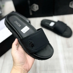 Dép Nam Quai khâu Dio tag logo , Siêu Bền Chắc Quai Da Mác Kim Loại Bền Đẹp Full size 37 đến 43