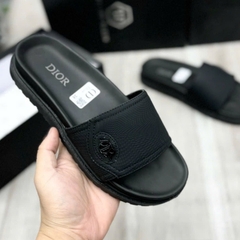 Dép Nam Quai khâu Dio tag logo , Siêu Bền Chắc Quai Da Mác Kim Loại Bền Đẹp Full size 37 đến 43