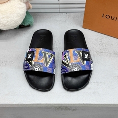 Dép Louis Vuitton quai ngang LV,đế đúc cao su non,chống trơn trượt,quai nhiều mầu,đủ size mẫu mới nhất hottrend 2025