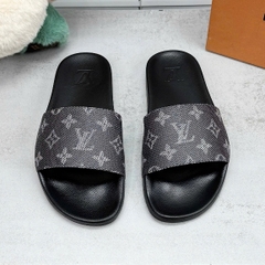 Dép Quai ngang nam nữ LV quai nét bản trendy - Dép đi chơi thời trang