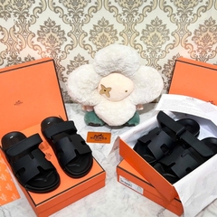 Dép HM Chypre Sandal Full NAVY ĐẾ ĐEN 2025