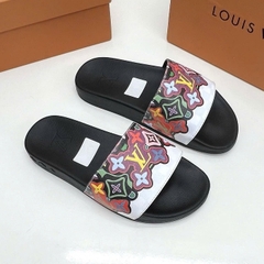 Dép Nam Quai Ngang L..ouis Vuitton Monogram Luxury Hot Trend , Dép Nam .L...V.  Đế Cao Su Siêu Êm 2025.