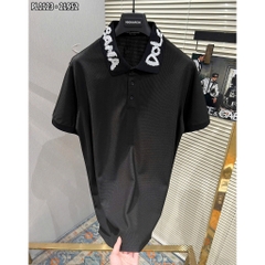Áo POLO THÊU DG CỔ Thun Nam Nữ Logo NY 2 Mặt, Áo Thun  Local Brand Unisex Form Rộng Tay Lỡ Vải Cotton 2 Chiều