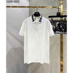 Áo POLO THÊU DG CỔ Thun Nam Nữ Logo NY 2 Mặt, Áo Thun  Local Brand Unisex Form Rộng Tay Lỡ Vải Cotton 2 Chiều