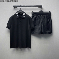 BỘ Áo Phông Unisex bắp rang bơ thêu cổ Form Rộng Tay Lỡ, Áo Phông Nam Nữ Vải Cotton 2 Chiều Dày Dặn