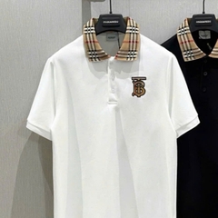 Áo polo thêu cổ bắp rang Thun Nam Nữ Cổ Tròn Tay Lỡ In Hình Siêu Chất, Phong Cách Âu Mỹ, Boy Girl Phố Dễ Mix, Dễ Phối Đồ