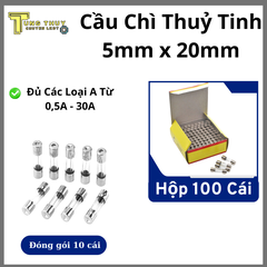 Cầu Chì Ống 5x20mm 250V Gói 5 Cái