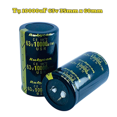 Tụ Hoá,Tụ Lọc Nguồn Amly 10000uF 63v Kích Thước 35mm x 60mm Loại Tốt
