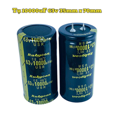 Tụ Hoá,Tụ Lọc Nguồn Amly 10000uF 63v Kích Thước 35mm x 70mm Loại Tốt