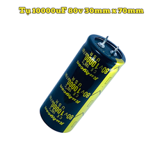 Tụ Hoá, Tụ Lọc Nguồn Amly 10000uF 80v Kích Thước 30mm x 70mm Loại Tốt
