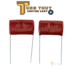 Tụ đỏ , Tụ Kẹo CBB 2000V 103J 223J 333J 334J 335J 473J 474J 683J Tụ Không Phân Cực Hàng Loại Tốt
