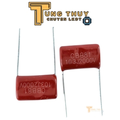 Tụ đỏ , Tụ Kẹo CBB 2000V 103J 223J 333J 334J 335J 473J 474J 683J Tụ Không Phân Cực Hàng Loại Tốt