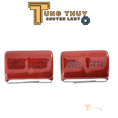 10 Con Tụ Đỏ , Tụ Kẹo CBB22 104J 400V, 630V và 2000V  Hàng Chất Lượng Không Phân Cực