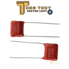 10 Con Tụ Đỏ , Tụ Kẹo CBB22 104J 400V, 630V và 2000V  Hàng Chất Lượng Không Phân Cực
