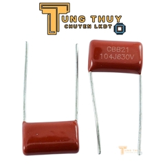 10 Con Tụ Đỏ , Tụ Kẹo CBB22 104J 400V, 630V và 2000V  Hàng Chất Lượng Không Phân Cực