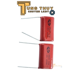 10 Con Tụ Đỏ , Tụ Kẹo CBB22 105J 400V, 630V và 2000V  ( 1 uF ) Hàng Chất Lượng Không Phân Cực
