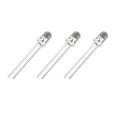 Gói 50 Con Led Đục, Siêu Sáng Phi 5 và Phi 3 , 3mm và 5mm Màu đỏ, Xanh Lá, Xanh Dương, Vàng, Trắng