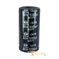Tụ Amply 10000uF 80v Daewoo Kích Thước 30mm x 60mm