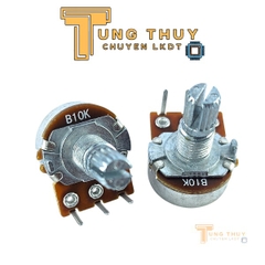 Chiết Áp 10K  3 Chân Cán 15mm Có Bi – Chân Cong – Hàng Loại Tốt