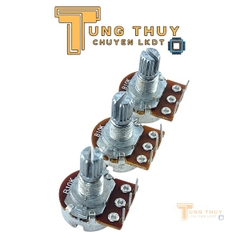 Chiết Áp 10K  3 Chân Cán 15mm Có Bi – Chân Cong – Hàng Loại Tốt