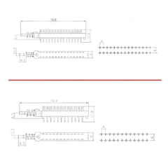 Công Tắc Lò Xo AB 12 Chân Chuyên Dùng Cho Amly Loại Tốt