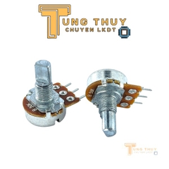 Chiết Áp Đơn Kép Cán Vát Dài 15mm 10k 50k Hàng Đài Loan Chất Lượng Cao