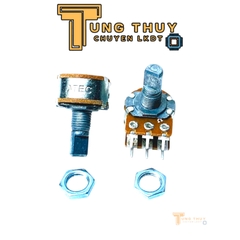 Chiết Áp Đôi, Kép 6 Chân WH148 Cán Vát Dài 15mm