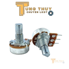 Chiết Áp Đơn Kép Cán Vát Dài 15mm 10k 50k Hàng Đài Loan Chất Lượng Cao