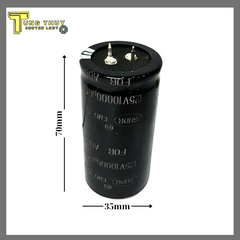 Tụ Lọc Nguồn Amly 10000uF 125V –  Kích Thước 35x70mm Hàng Loại Tốt