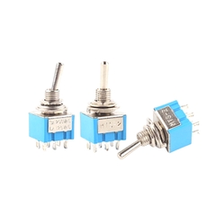 Công Tắc Gạt MTS 102 103 202 203 – 3 và 6 Chân – 6A 125V – 2/3 Trạng Thái – Đảo Chiều Motor