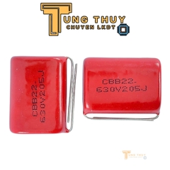 Tụ Đỏ 205 630v và 255 630v CBB22 Tụ Kẹo Không Phân Cực