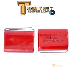 Tụ Đỏ 205 630v và 255 630v CBB22 Tụ Kẹo Không Phân Cực
