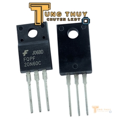 Mosfet 20N60 TO-220F 20A 600V Kênh N (FQPF 20N60C FQPF20N60C)