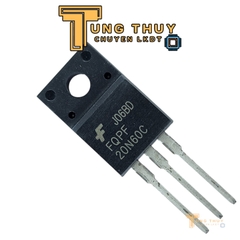 Mosfet 20N60 TO-220F 20A 600V Kênh N (FQPF 20N60C FQPF20N60C)