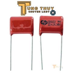 (Túi 10 Con)Tụ Đỏ CBB22 224J 400V, 630V Và 2000V  Hàng Chất Lượng Không Phân Cực