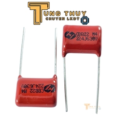 (Túi 10 Con)Tụ Đỏ CBB22 224J 400V, 630V Và 2000V  Hàng Chất Lượng Không Phân Cực