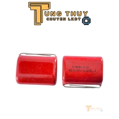 Tụ Đỏ 225 400V và 225 630V ( 2.2uF ) Hàng Chất Lượng Không Phân Cực