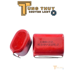 Tụ Đỏ 225 400V và 225 630V ( 2.2uF ) Hàng Chất Lượng Không Phân Cực