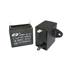 Tụ Quạt Dàn Nóng Điều Hòa 1,5uF, 2uF, 2.5uF, 3uF, 4uF, 5uF 450VAC Jack cắm 2 Chân và 4 Chân ( Loại tốt)