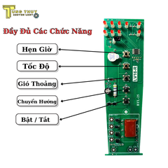 Mạch Quạt Cây Mitsubishi LV16 R – Mạch Thay Thế – Dễ Lắp, Độ Bền Cao