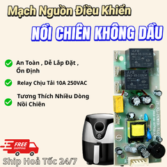 Mạch Nguồn Nồi Chiên Không Dầu Bluestone AFB 5876 và 5868 - Thay Thế Chuẩn Zin